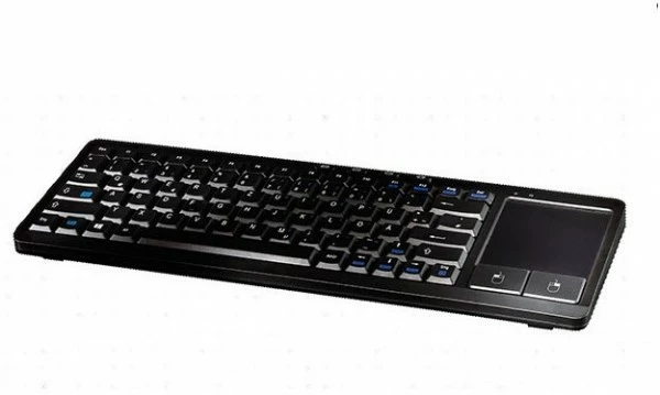 Vivanco IT-KB FM Touch Kabellose Tastatur Schwarz 2 Vivanco IT-KB FM Touch Kabellose Tastatur Schwarz – Bild 2