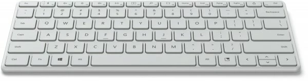 Tastatur Microsoft Designer Compact Keyboard Monza Grau 1 Tastatur Microsoft Designer Compact Keyboard Monza Grau