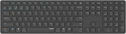 Rapoo E9800M (DE) Bluetooth Tastatur Dunkelgrau