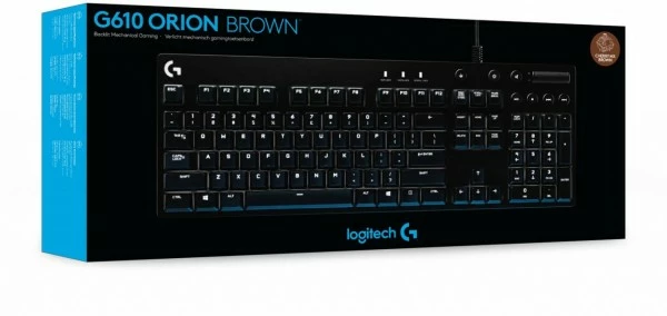 Logitech G610 Orion Brown (DE) Gaming Tastatur 2 Logitech G610 Orion Brown (DE) Gaming Tastatur – Bild 2