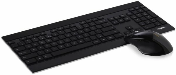 Rapoo 8900P Kabelloses Tastatur-Set Schwarz 4 Rapoo 8900P Kabelloses Tastatur-Set Schwarz – Bild 4