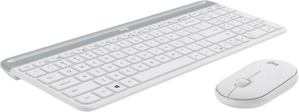 Logitech MK470 Slim Combo (DE) Kabelloses Tastatur-Set Weiß 4 Logitech MK470 Slim Combo (DE) Kabelloses Tastatur-Set Weiß – Bild 4