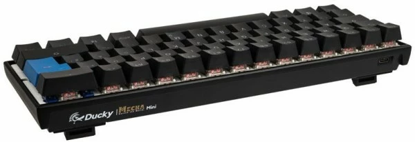 Ducky Mecha Mini MX-Red (DE) Gaming Tastatur Schwarz 2 Ducky Mecha Mini MX-Red (DE) Gaming Tastatur Schwarz – Bild 2