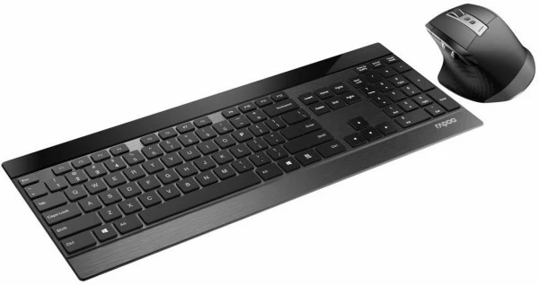 Rapoo 9900M Tastatur-Set Schwarz 3 Rapoo 9900M Tastatur-Set Schwarz – Bild 3