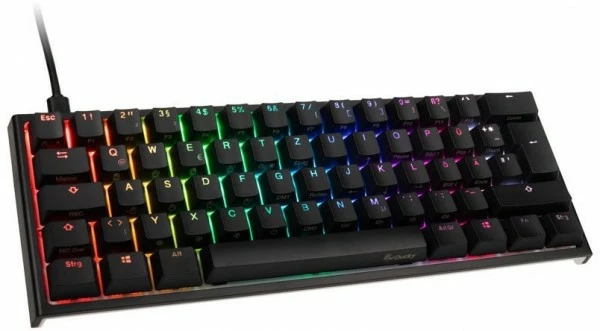 Ducky One 2 Mini MX-Red Gaming Tastatur Schwarz/weiß 3 Ducky One 2 Mini MX-Red Gaming Tastatur Schwarz/weiß – Bild 3