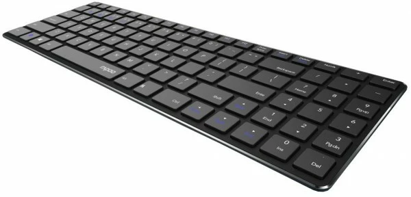 Rapoo E9100M Kabellose Tastatur Schwarz 2 Rapoo E9100M Kabellose Tastatur Schwarz – Bild 2