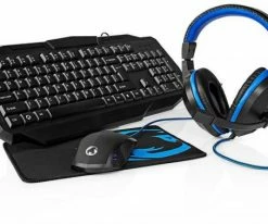 Tastatur Nedis GCK41100BKDE Gaming-Combo-Kit 4in1 -PC Tastaturen Verkäufe d2fc3b44 f24f 41f1 875b 3e3203e3e6a4 600x600
