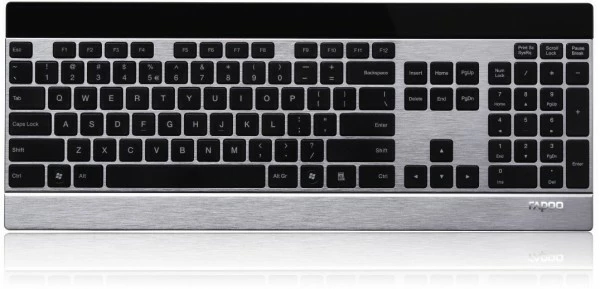 Rapoo E9270P Kabellose Tastatur Silber 2 Rapoo E9270P Kabellose Tastatur Silber – Bild 2