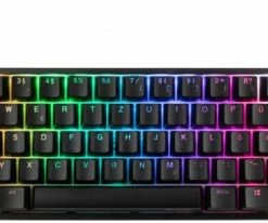 Ducky One 2 Mini MX-Speed-Silver Gaming Tastatur Schwarz/weiß