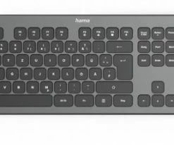 Hama KW-700 Kabellose Tastatur Schwarz