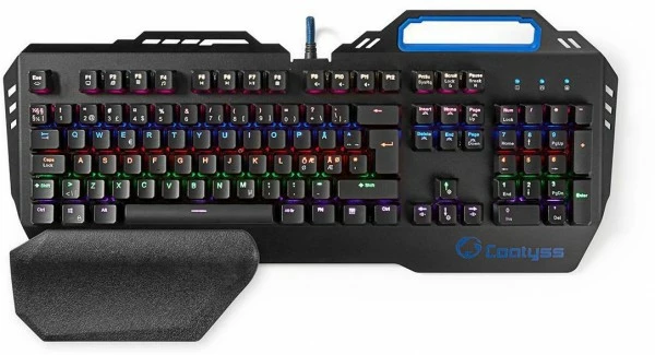 Nedis GKBD400BKND (NO) Gaming Tastatur Schwarz 2 Nedis GKBD400BKND (NO) Gaming Tastatur Schwarz – Bild 2