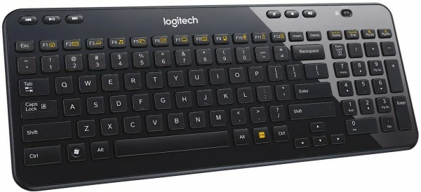 Logitech K360 (DE) Kabellose Tastatur Schwarz 2 Logitech K360 (DE) Kabellose Tastatur Schwarz – Bild 2