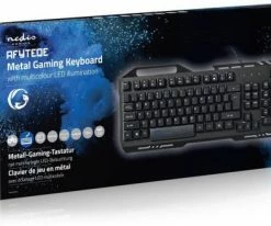 Nedis GKBD200BKUS (US) Gaming Tastatur Schwarz -PC Tastaturen Verkäufe db6dd4e5 daca 4aaa add0 58d4114ce775 600x600