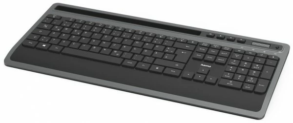 Hama KMW-600 Kabelloses Tastatur-Set Grau/schwarz 4 Hama KMW-600 Kabelloses Tastatur-Set Grau/schwarz – Bild 4
