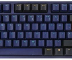 Ducky One 2 TKL Horizon PBT MX-Speed (DE) Gaming Tastatur Silber/blau