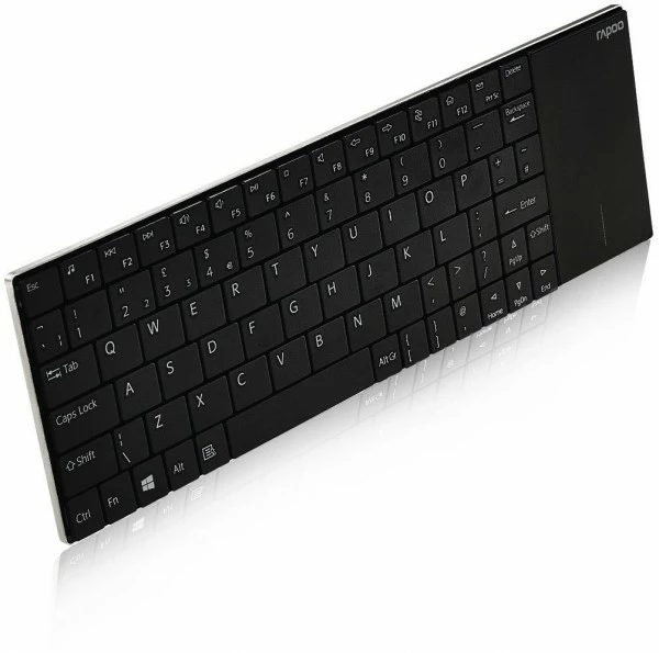 Rapoo E2710 Kabellose Tastatur Schwarz 3 Rapoo E2710 Kabellose Tastatur Schwarz – Bild 3