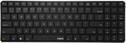 Rapoo E9100M Kabellose Tastatur Schwarz