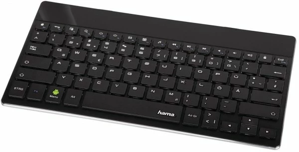 Hama BT-Tastatur Key 2GO X 2000 Schwarz 2 Hama BT-Tastatur Key 2GO X 2000 Schwarz – Bild 2