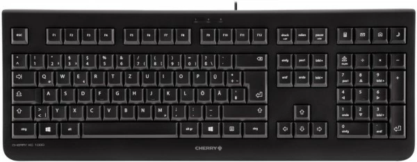 Cherry KC 1000 (DE) Tastatur Schwarz 1 Cherry KC 1000 (DE) Tastatur Schwarz