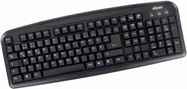 Ultron UMT-400 Tastatur Schwarz 1 Ultron UMT-400 Tastatur Schwarz