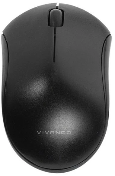 Tastatur Vivanco Wireless Desktop Set 2,4GHz Schwarz 2 Tastatur Vivanco Wireless Desktop Set 2,4GHz Schwarz – Bild 2