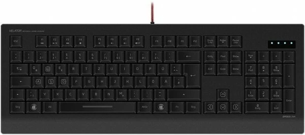 SPEEDLINK VELATOR Gaming Tastatur Schwarz 1 SPEEDLINK VELATOR Gaming Tastatur Schwarz