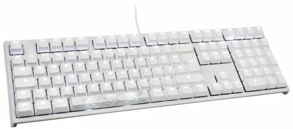 Ducky One 2 White Edition MX-Black (DE) Gaming Tastatur Weiß/schwarz 3 Ducky One 2 White Edition MX-Black (DE) Gaming Tastatur Weiß/schwarz – Bild 3