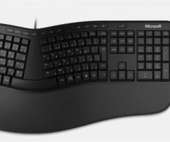 Microsoft Ergonomic Desktop Tastatur-Set Schwarz