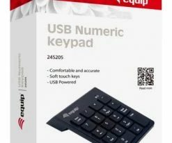 Tastatur Equip USB Numeric Keypad Schwarz -PC Tastaturen Verkäufe fd45028e c568 4d5b b40c 56ba85747e30 600x600