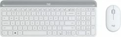 Logitech MK470 Slim Combo (DE) Kabelloses Tastatur-Set Weiß